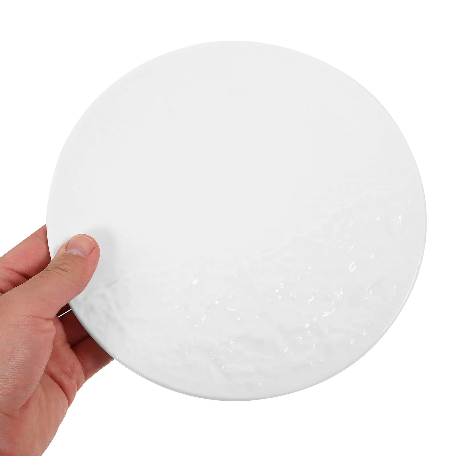 

Creative Ceramic Dinner Plate Unique Pattern Dish for Steak Pasta Snacks Desserts Elegant Tableware Food Serving Plate