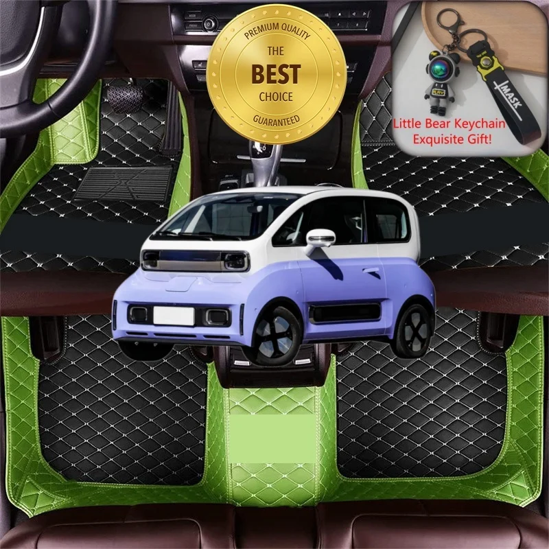 

Customized Fit for Baojun KiWi EV/Wuling KiWi EV Car Floor Mats Car Accessories Tailored Auto Carpet Mats Left/Right-hand Drive