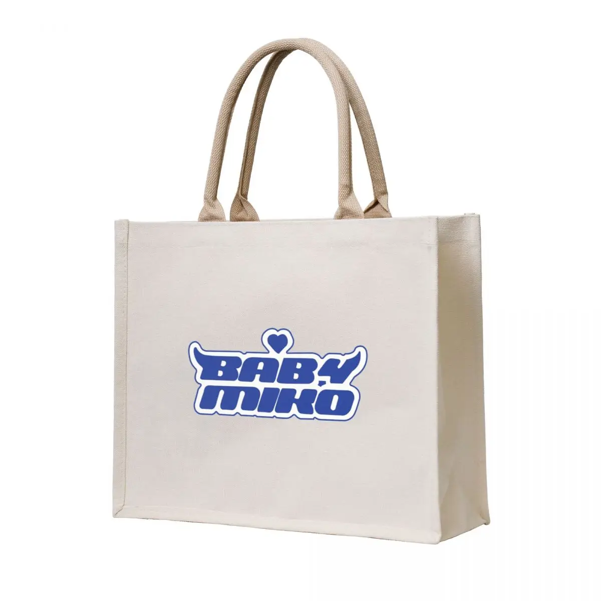 BABY MIKO BLUE Tote Bag shoping bag woman shopping bag bags woman 2025 tote canvas
