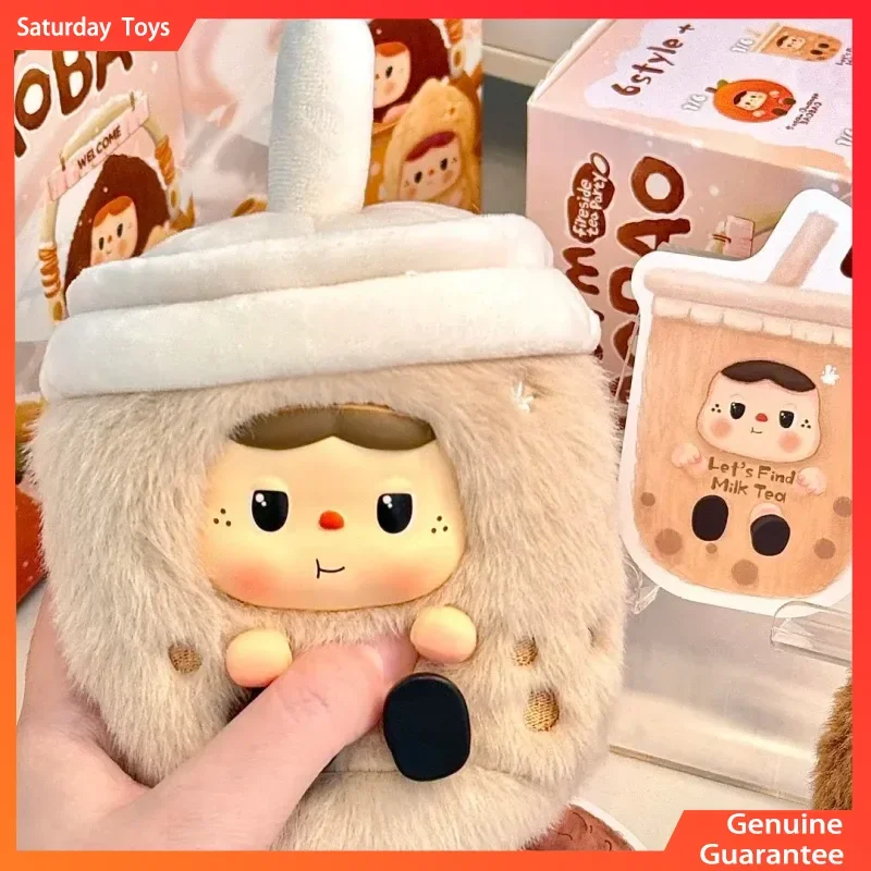 

Genuine Heyone Black Play Warm Filling Tea Party Series Heating Hand-Warming Glue Plush Blind Box Fragrance Edition Collectible