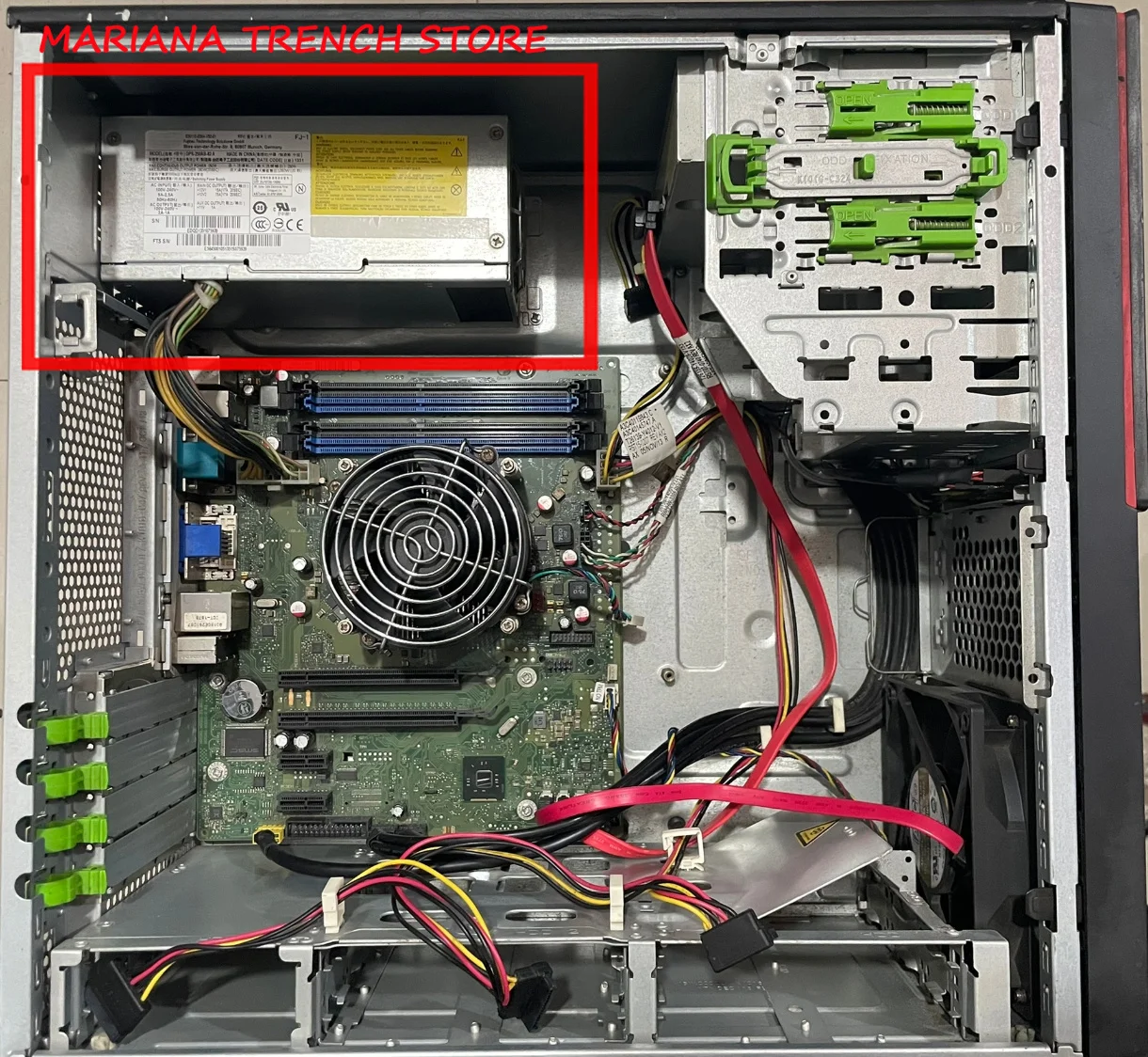Fujitsu ESPRIMO 데스크탑 PC 전원 공급 장치용 S26113-E564-V50-01 DPS-250AB-82A, E720 E85, 16 핀
