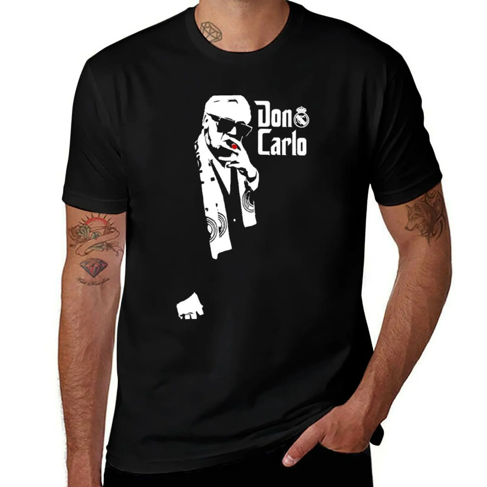 

Don Carlo Ancelotti T-Shirt t shirts cotton 100% g man t shirts for men