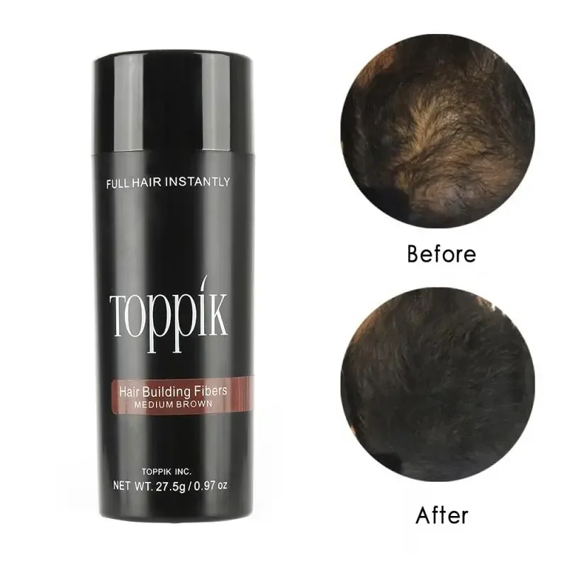 27.5g Loss Product Hair Fibers Keratin Topic Thickening Spray Hair Building Fibers Instant Regrowth Powders Hair Growth Product