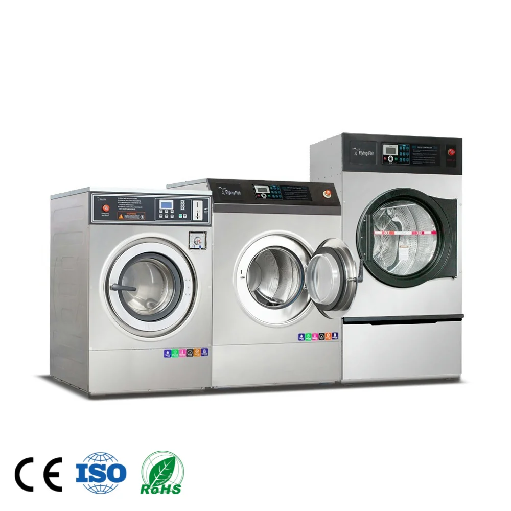 Outdoor Industrial Professional Laundry Commercial Washing Machine for Commercial Washing Machine and Dryer Laundry Equipment