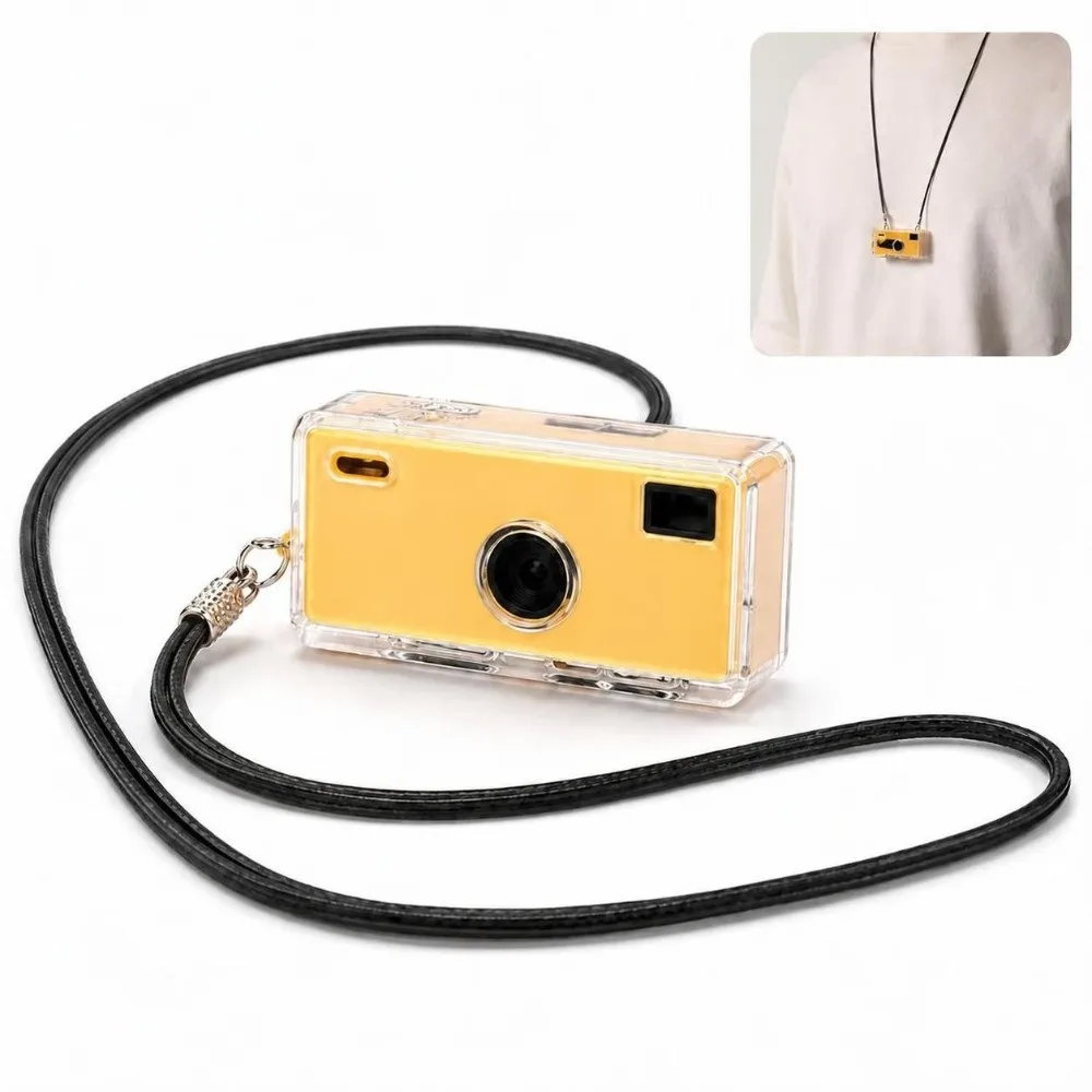 PC Clear Camera Case Scratch Resistant Drop Protection PC Shell Lightweight Form Fitted Camera Protector for Kodak Charmera 1987