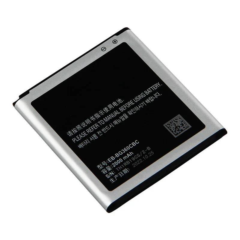 EB-BG360BBE de batería de repuesto para Samsung GALAXY CORE Prime, EB-BG360CBE, G3608, G3609, G3606, NFC, 2000mAh, EB-BG360CBC