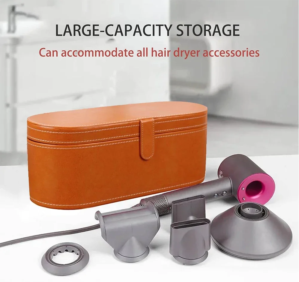 Portable Storage Bag For Curling Stick Carry Case Shockproof Box Curling Iron Storage Bag For Dyson Airwrap Travel Storage Pouch