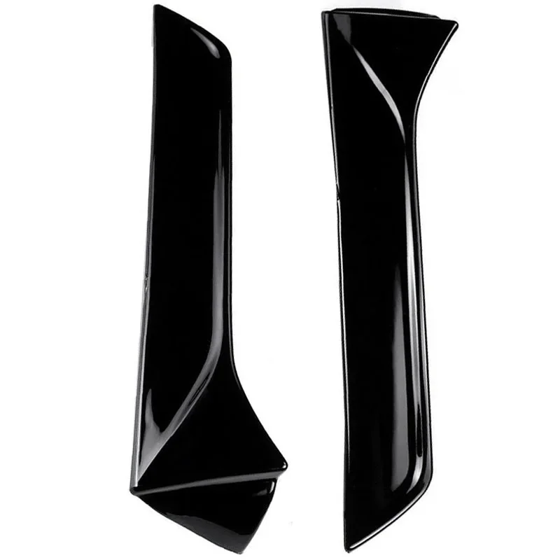 For Seat Leon 5F FR Mk3 MK3.5 5Door Car Rear Window Side Splitter Trunk Diffuser Canards Spoiler ABS 2013+ Auto  Accessories