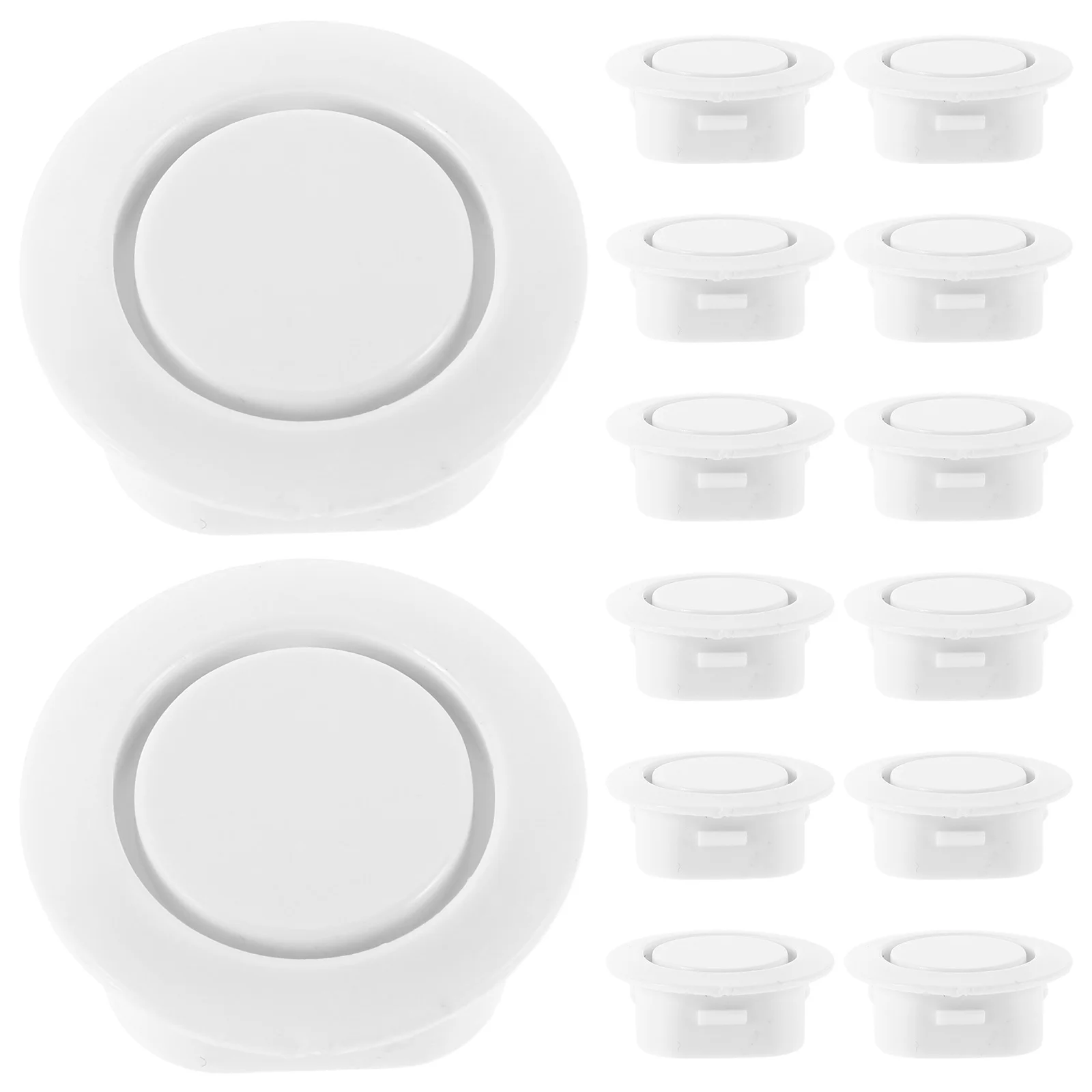 

50Pcs Car Bumper Radar Hole Cap Automotive Rubber Plug Front Rear Hole Cover Stopper Protective Seal Automotive Rubber Cover