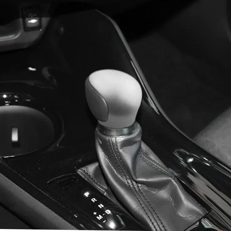ABS Car gear shift knob sticker protective patch for Toyota CHR C-HR 2016 -2022 car Accessories