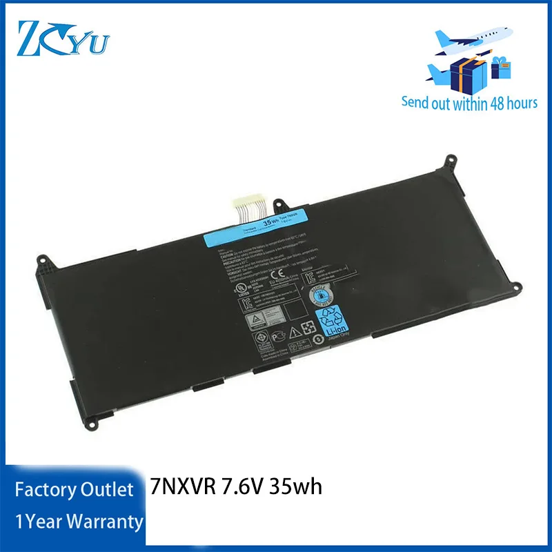 Dell 7NXVR Laptop Battery For Dell Ultrabook 7.6V 35wh - Aliexpress Deal
