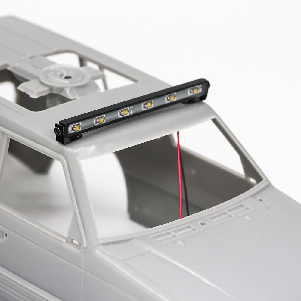 Orlando Hunter Universal 6-LED Roof Top Light Bar For 1:32 1:35 RC Rock Crawler Off Road Remote Control Truck Accessory