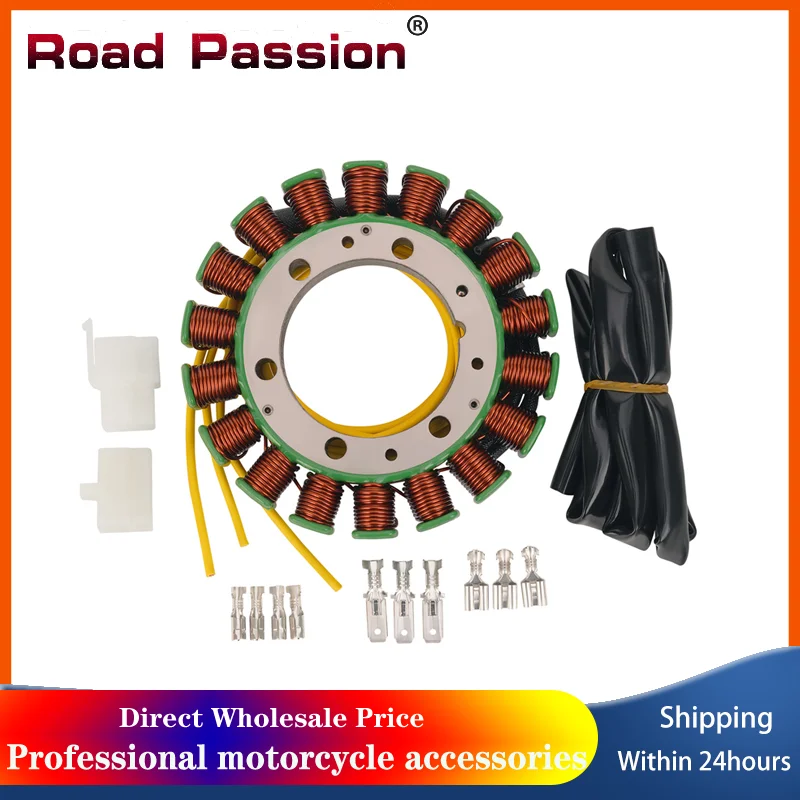 

Запчасти для мотоциклов Road Passion, катушка статора генератора 31120-MR1-004 для Honda NV400 Steed 400 NV600 Shadow 600 VT750CA VT600C