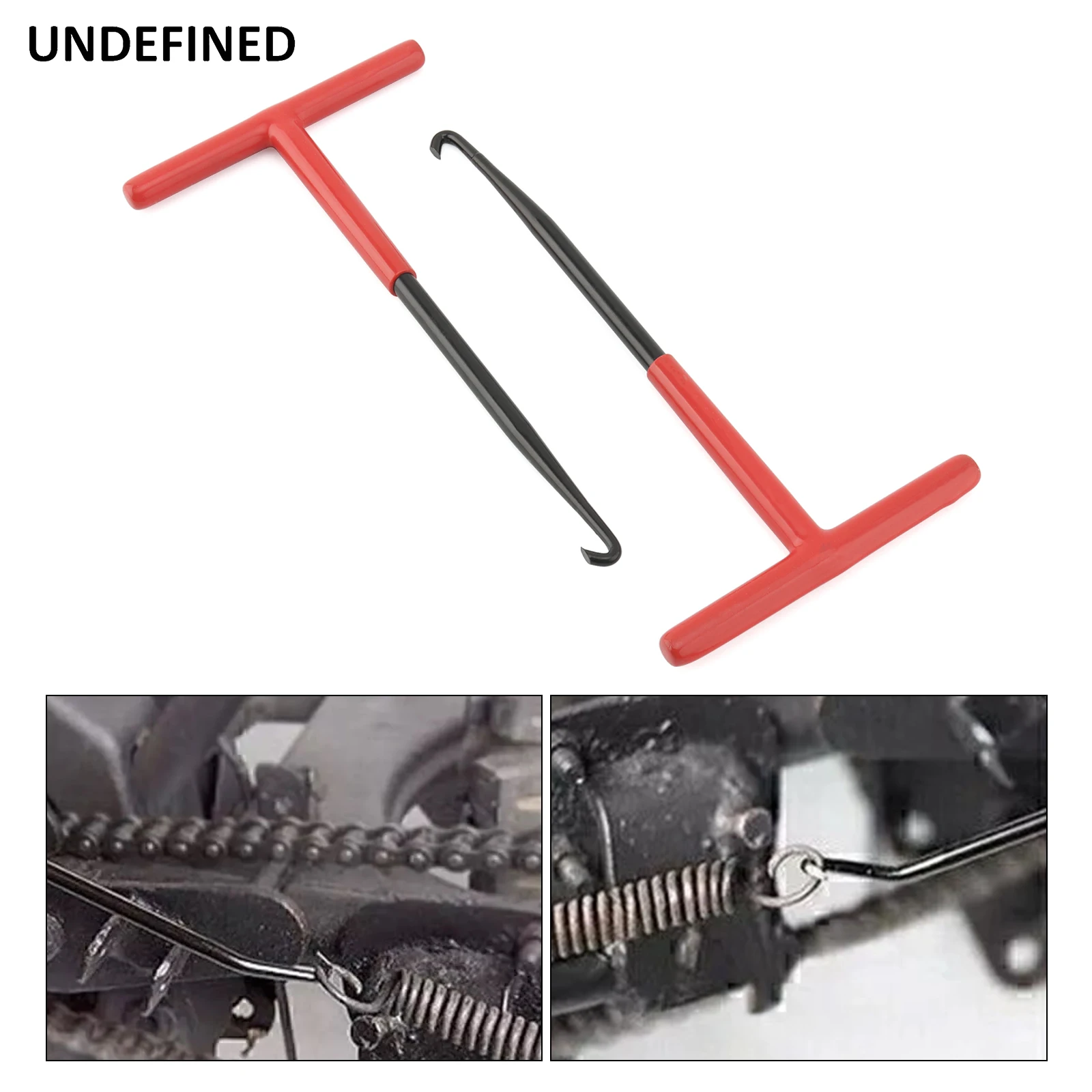 Motorcycle Exhaust Spring Hook Universal T Shaped Handle Exhaust Pipe Spring Puller Installer Hooks Removal Repair Tool