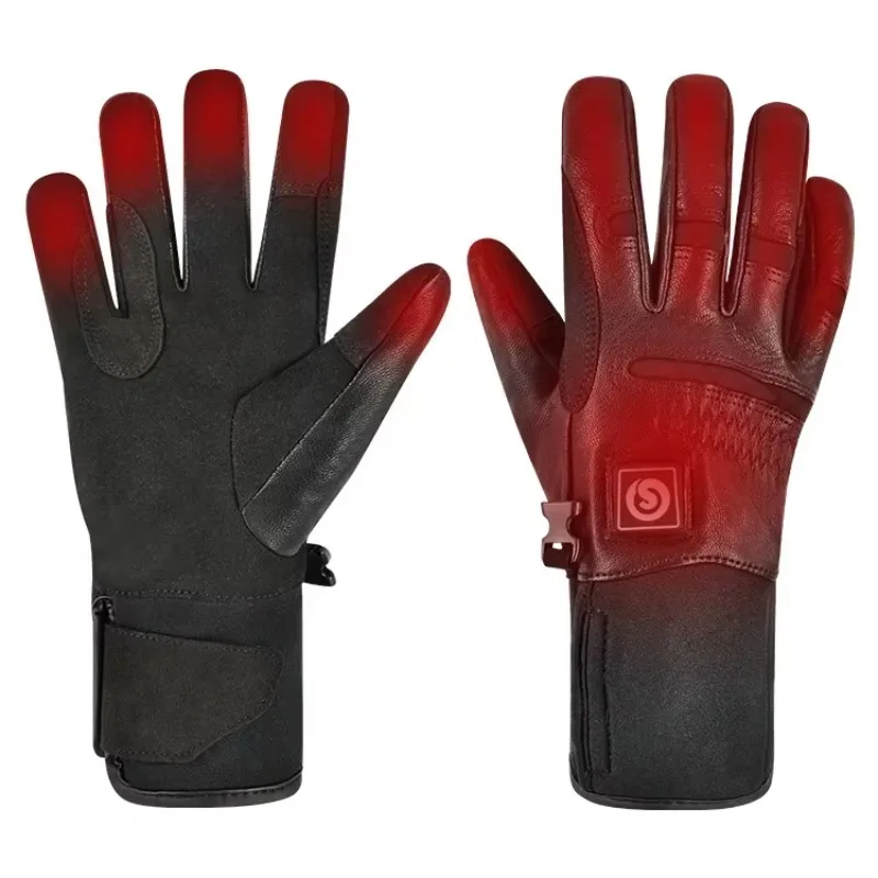 Outdoor Equipment Full Finger Riding Ghost Motorcycle Mountain Bike Sports Cycling Racing Heated Gloves view 4
