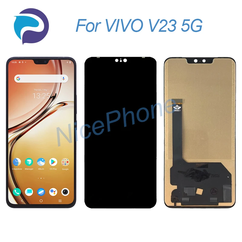 

for VIVO V23 5G LCD Display Touch Screen Digitizer Assembly Replacement 6.44" V2130, V2303 For VIVO V23 5G Screen Display LCD