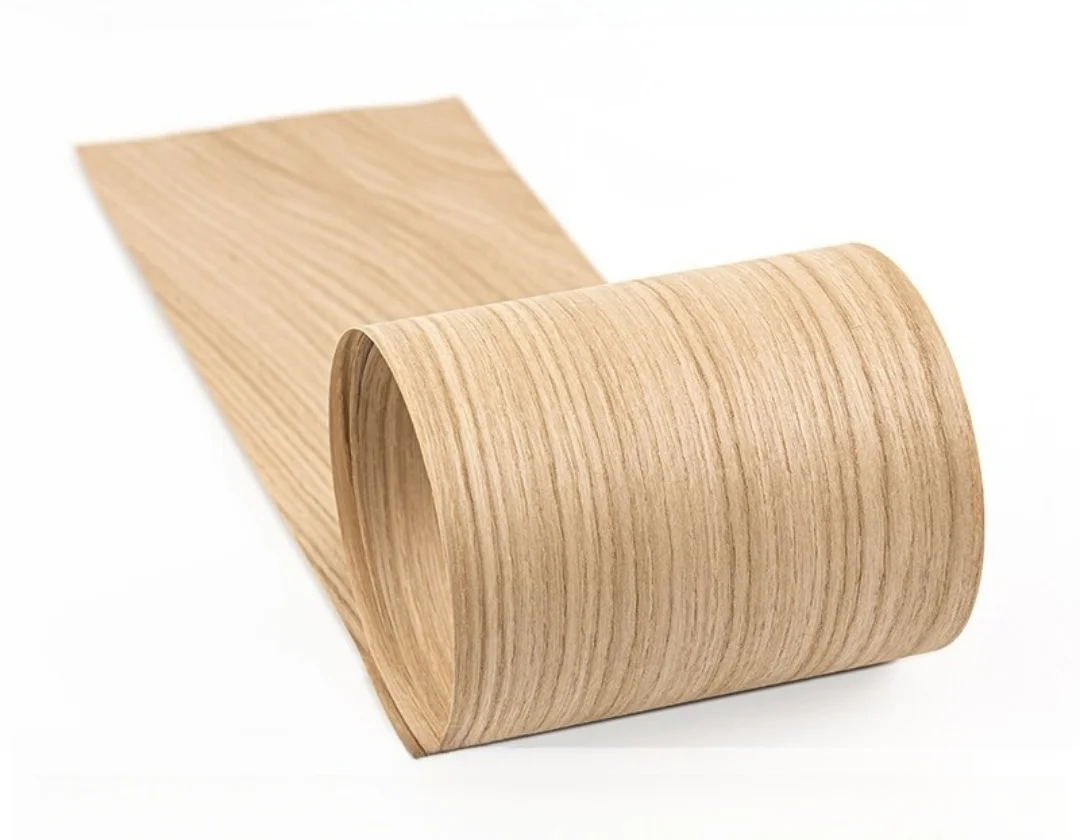 Thick Cut Natural White Oak Straight Grain Wood Veneer for Furniture Restoration DIY Decor Cabinetry Surface Renewal