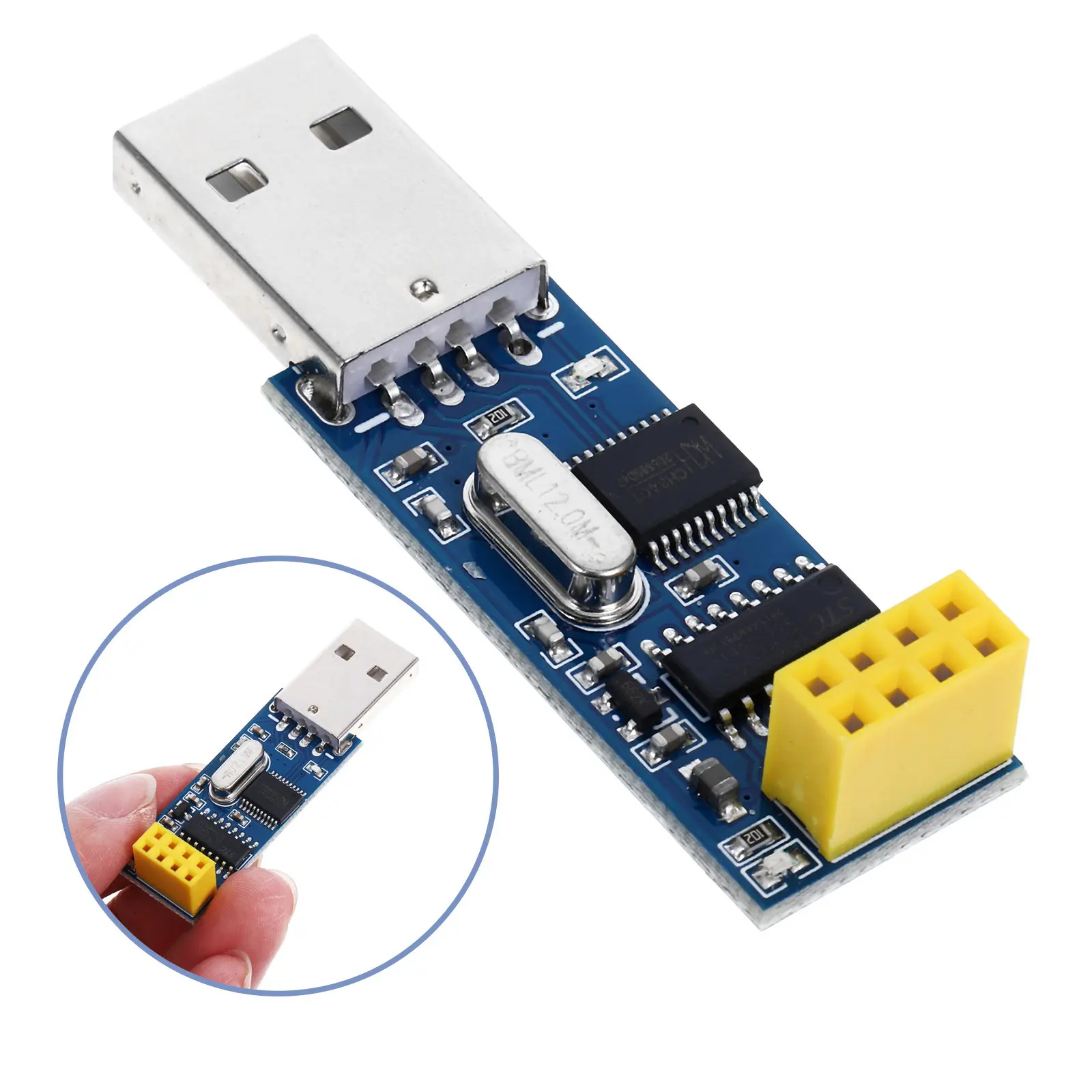 

USB Wireless Module Nrfl2401 Serial Converter Fast Reliable Data Transfer Remote Control USB to Serial Adapter
