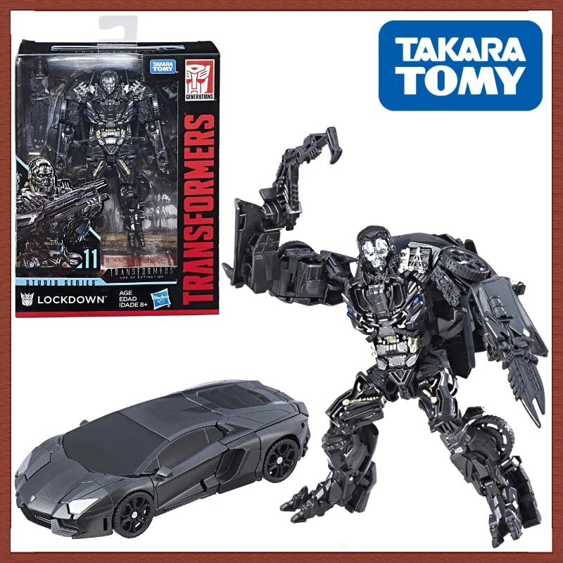 Takara Tomy Transformers Figuras de Ação, Série SS, SS-11, D-Class Lockdown, AOE, Robô Modelo Colecionáveis Brinquedos, Oficial, Em Stock