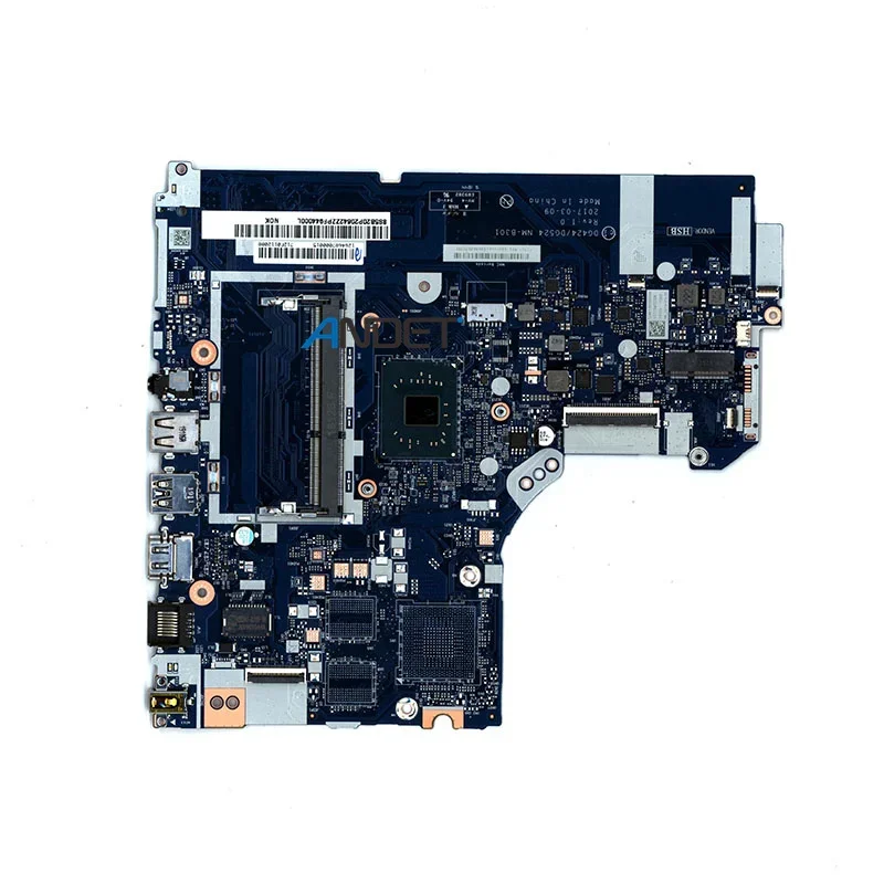 Imagem -01 - Placa-mãe Portátil para Lenovo Ideapad Notebook Mainboard Acessórios 32015iap N3350 Uma Nm-b301 5b20p20642 placa mae portatil para lenovo ideapad notebook mainboard acessorios 32015iap n3350 uma nm b301 5b20p20642 01
