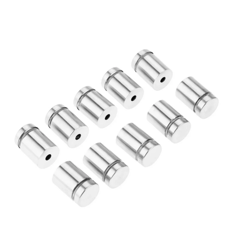 

20/40/50/pcs Stainless Steel Glass Fasteners Advertising Board Fixed Nails Durable Spacer Holder Billboard Fixing Screw Standoff