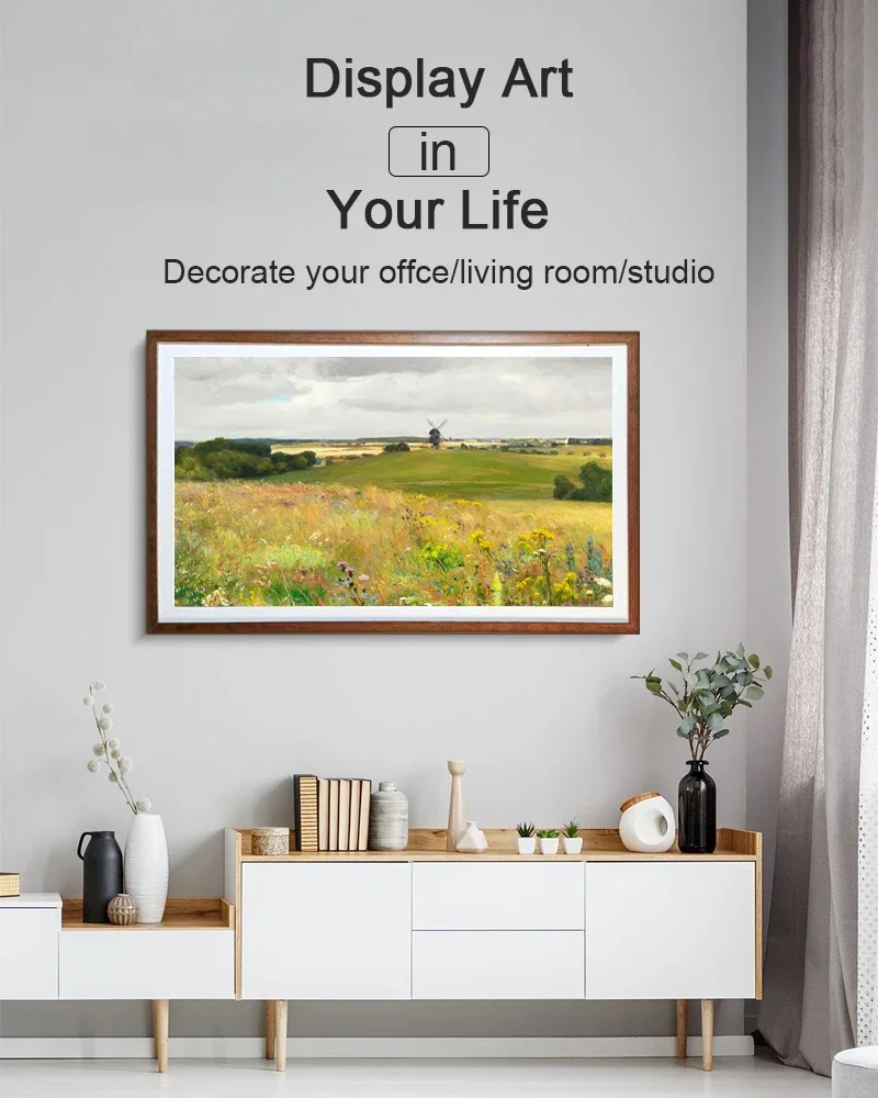 TMultifunction Video Playback Mp4 21,5 polegadas Digital Photo Frame Media Video Player