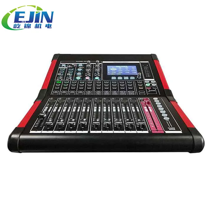 

Professional DM20 Metal Music Console Mixer 20 Channels for Studio & Live Performances for Live Streaming Recording