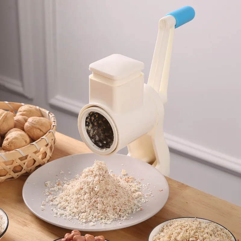 Manual Nut Grinding Machine Hand Crank Peanut Walnut Crusher Household Mini Food Processor
