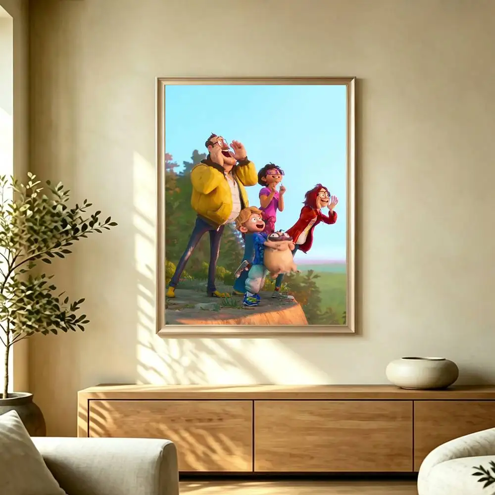 M-Mitchells TMVTM Classic Cartoon  Poster Waterproof Wall Art Sticker For Bar Living Room Vintage Decor High Quality Print Gift