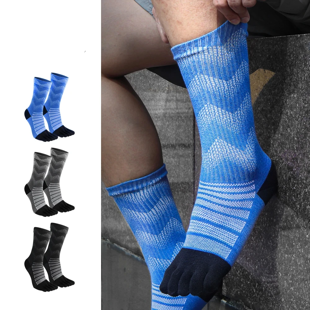 

1 пара термоносков из мериносовой шерсти для мужчин, впитывающие влагу, утепленные, теплые, лыжные, пешие прогулки, амортизирующие компрессионные спортивные носки