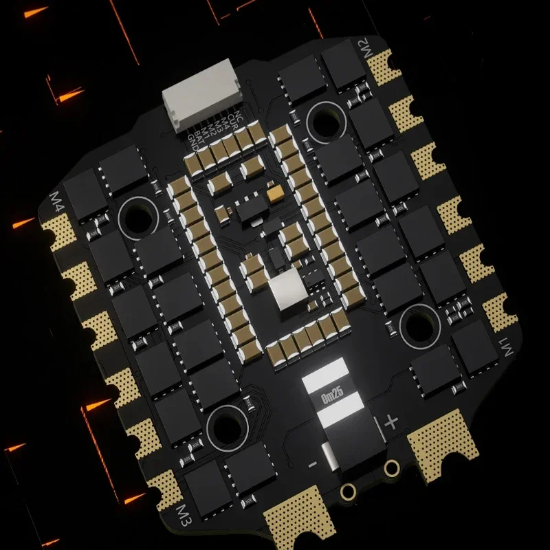 GEPRC TAKER H743 BT Flight Controller & H80_BLS 80A 4IN1 ESC - Dual Gyro, 512MB Black Box, Data Analyze Record for Racing