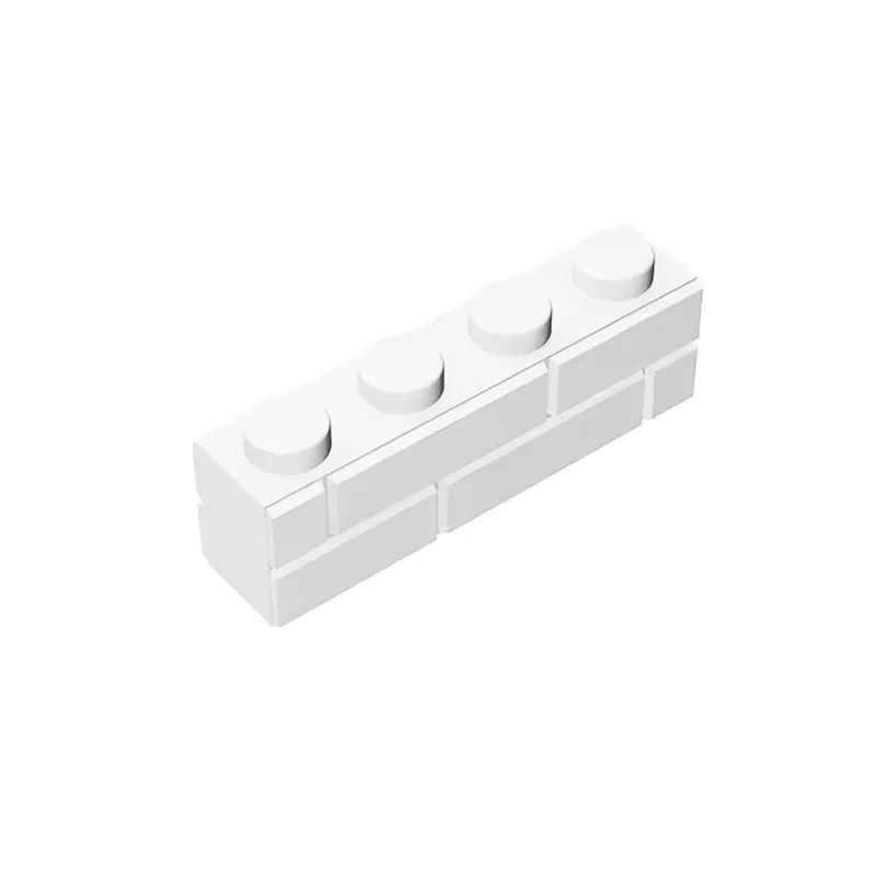 50 stks 15533 Baksteen Gemodificeerde 1x4 Metselwerk Profiel Collecties Bulk Modulair GBC Speelgoed Voor Technische MOC Gift Gebouwen Blokken