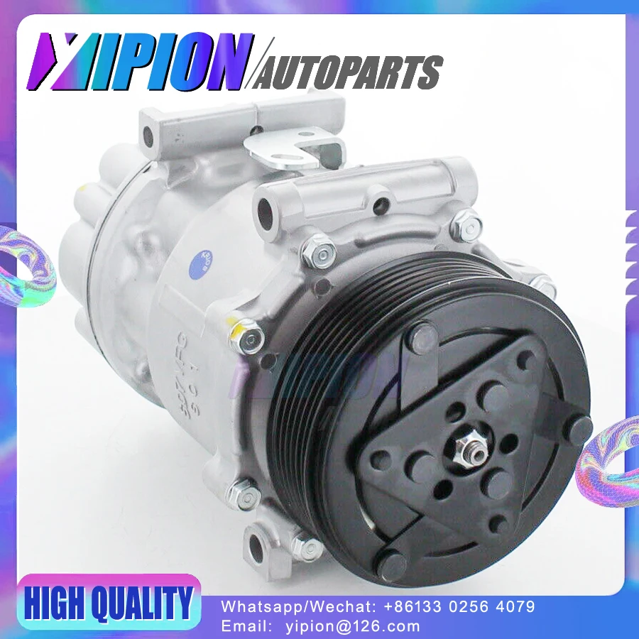 SD7V16 Air Conditioner Compressor For Citroen Jumpy DISPATCH / Peugeot 807 2.0 9687499380 648748 96874993 648750