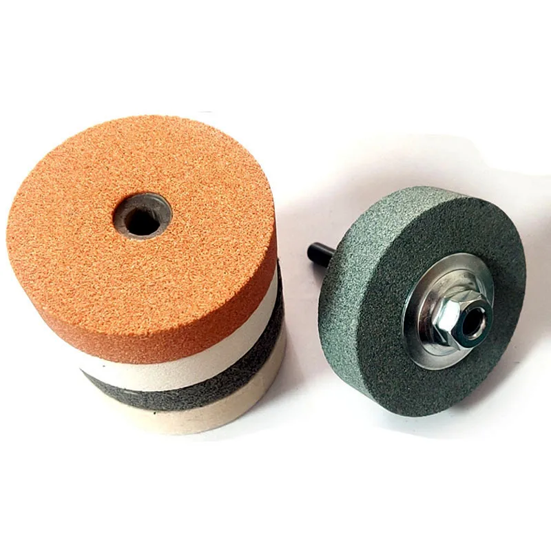 75 MM ZK30 Set Adaptor Roda Gerinda Bor Elektrik 3 Inci Bantalan Pemoles Abrasif Cakram Ampelas untuk Alat Putar Penggiling Logam