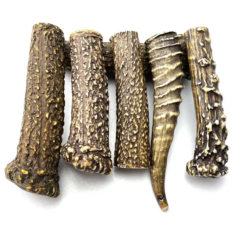 

1 piece Imitation deer antler Use for made Knife Handle Antelope Horn Antlers Patterns Resin Material for Knife Grip Handle