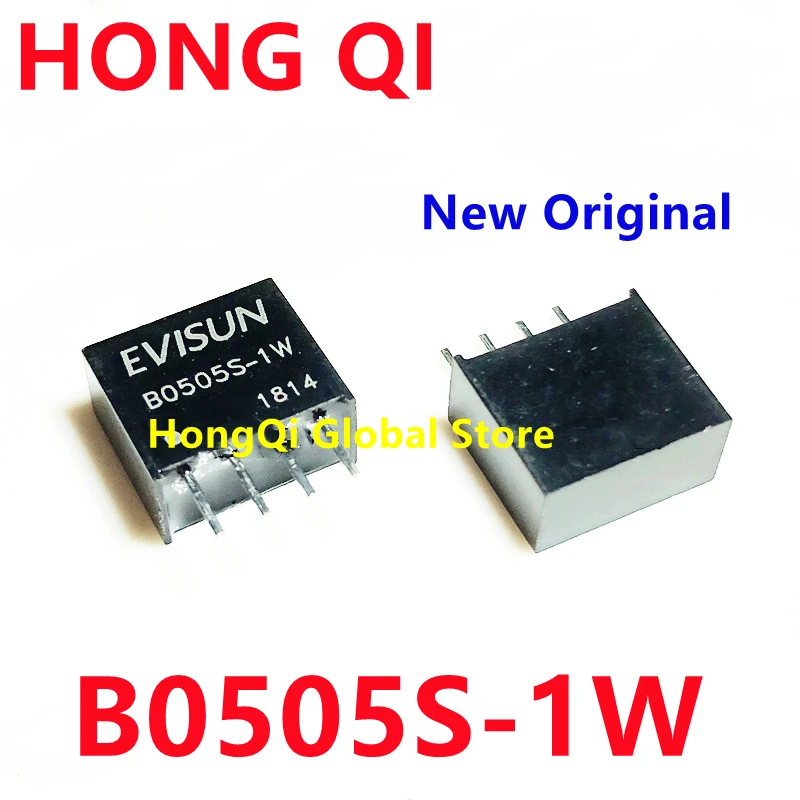 5Pcs Nieuwe 0Riginal B0505S-1W DC-DC Geïsoleerde Converter Galvanische 5V Naar 5V Voeding Module 4 Pins power Module