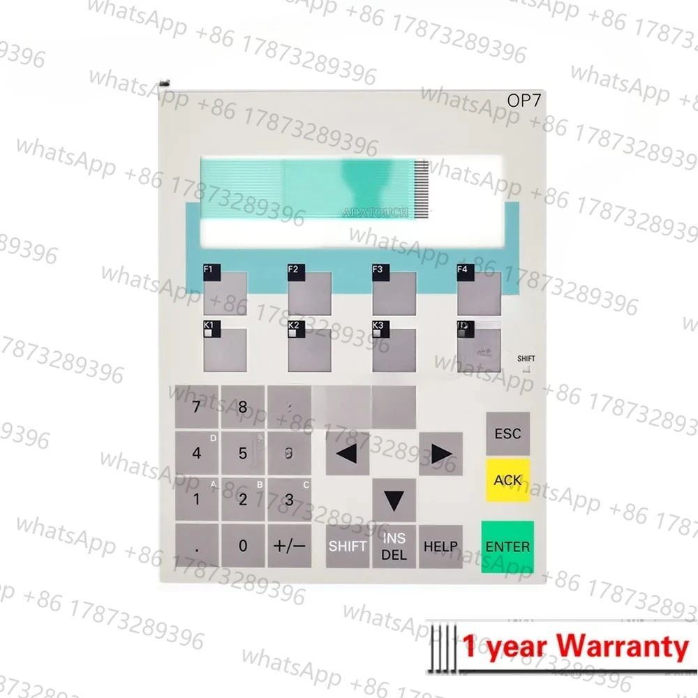 

6AV3607-5BA00-0AK0 OP7 DP Мембранная клавиатура Переключатель клавиатуры для 6AV3607-5BA00-0AK0 6AV3 607-5BA00-0AK0 OP7 DP Мембранная кнопка
