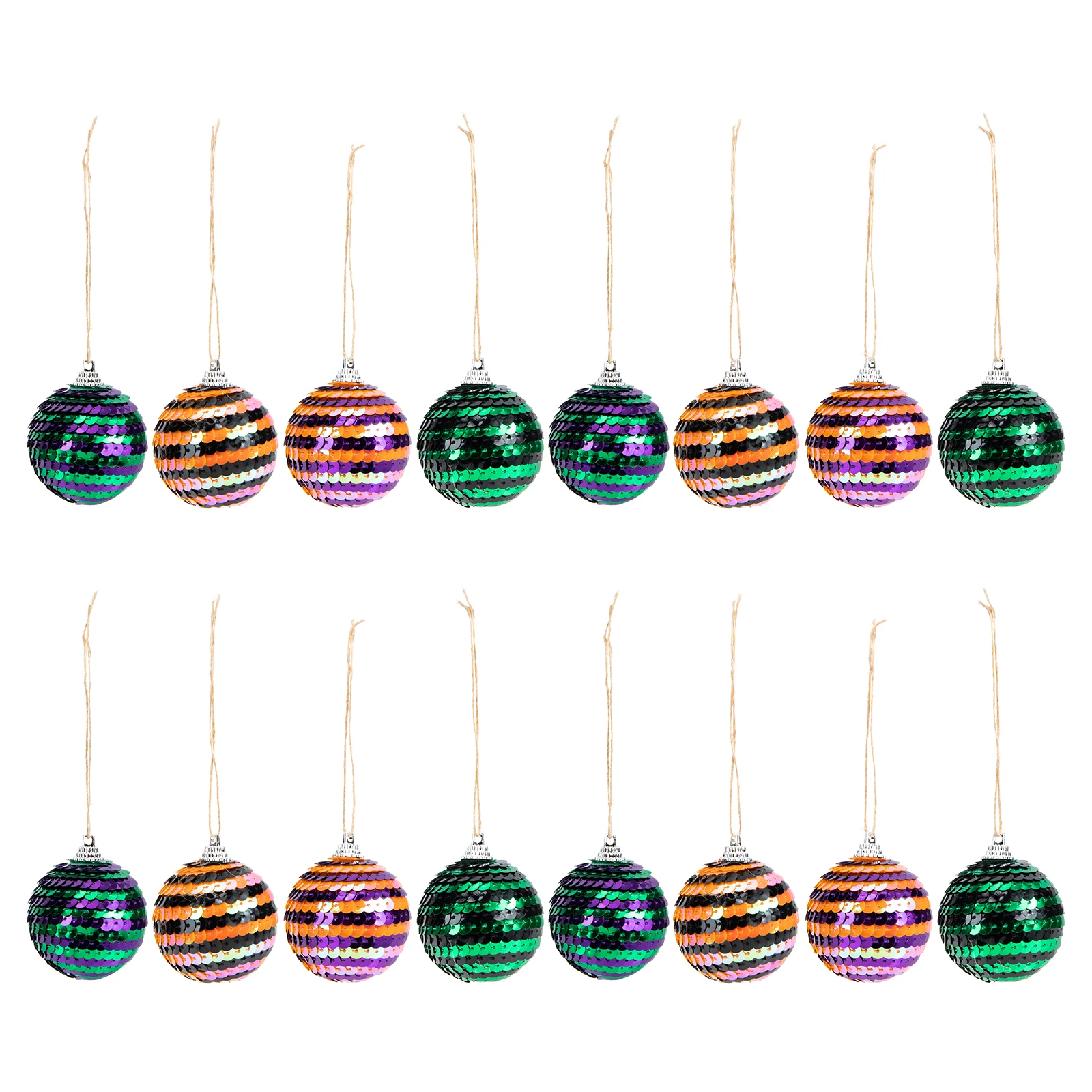

Sequin Hanging Ball Spheres Decorative Balls Halloween Ornaments Home Decoration