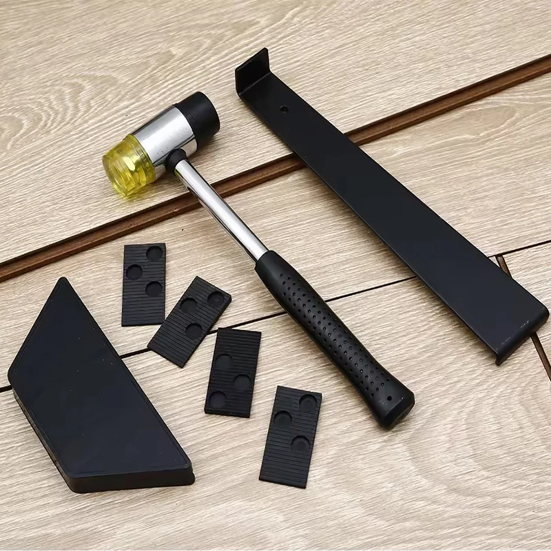 Wood Laminate Flooring Installation Tool Wood Floor Fitting Installation Kit Floor Fitting Kit Flooring Tool Set with 20 Spacers