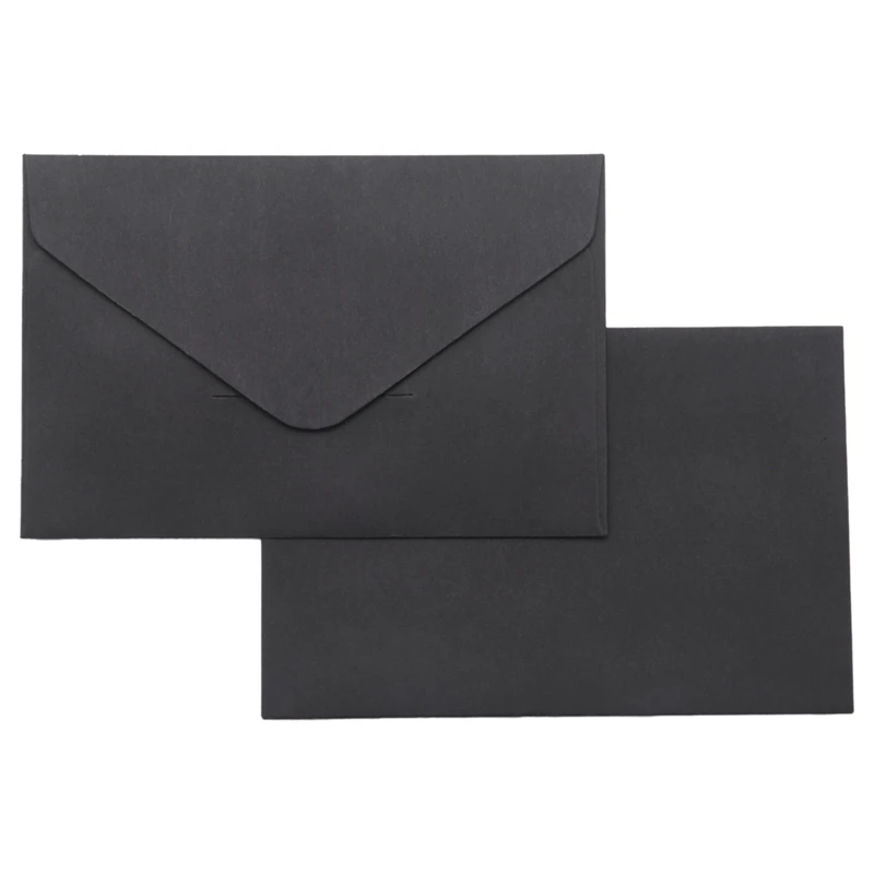 20PCS Classical Kraft Blank Mini Paper Window Envelopes Wedding Invitation Envelope Gift Envelope
