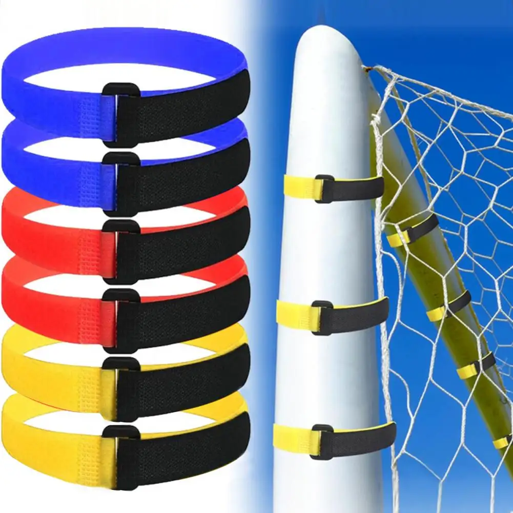 

50Pcs Soccer Goal Net Attachment Straps With Fastener Tape Soccer Placement Net Sports Accessories Goal Net Straps