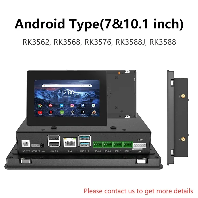

Premium Products 2026 Industrial Touch Screen Monitor 7 10.1 13.3 15.6 Inch Lcd Touch Screen Monitors Ip65 Waterproof Industrial