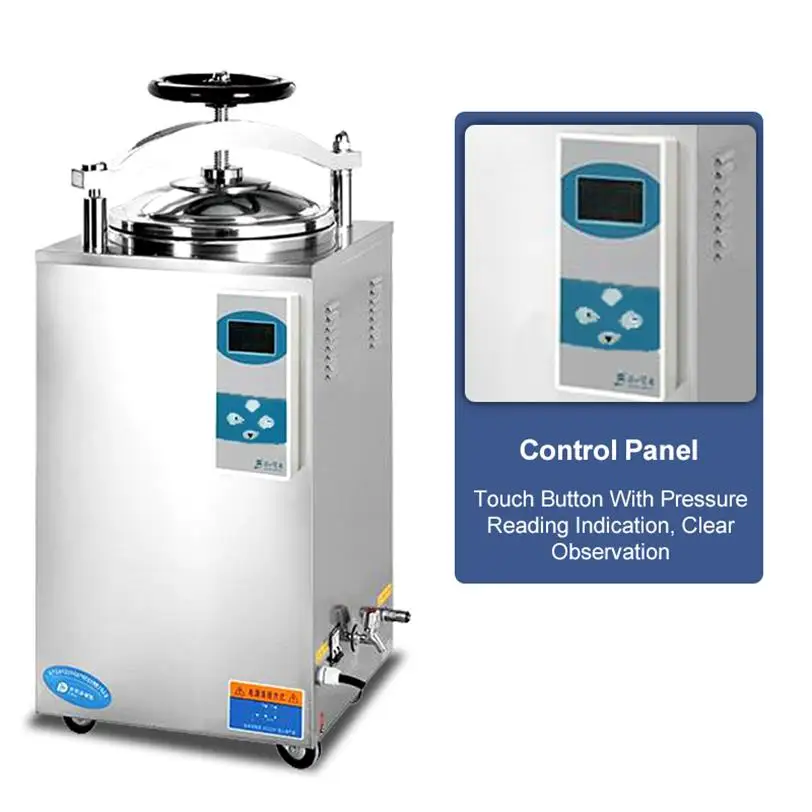 Bestselling High-quality Products 35L Vertical Pressure Steam  Sterilizer Drying LCD Digital Display Autoclave Machine for Sale