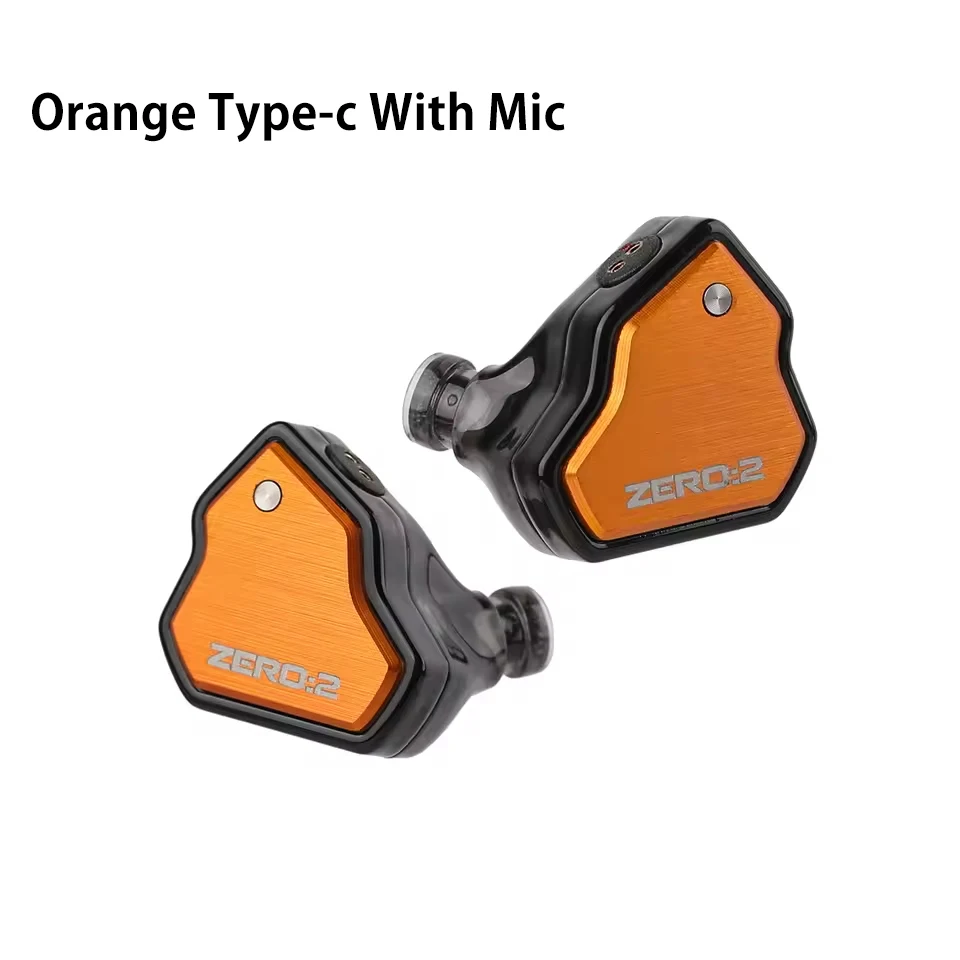 7Hz x Crinacle Zero 2 Bijgewerkte 10 mm dynamische driver IEM bedrade oordopjes Oortelefoon Gaming-oordopjes met OFC IEM-kabel voor muzikant