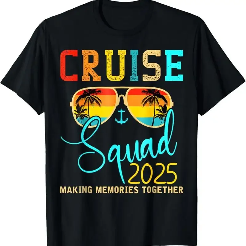 Cruise Squad 2025 Family Vacation Matching Group Summer T Shirt