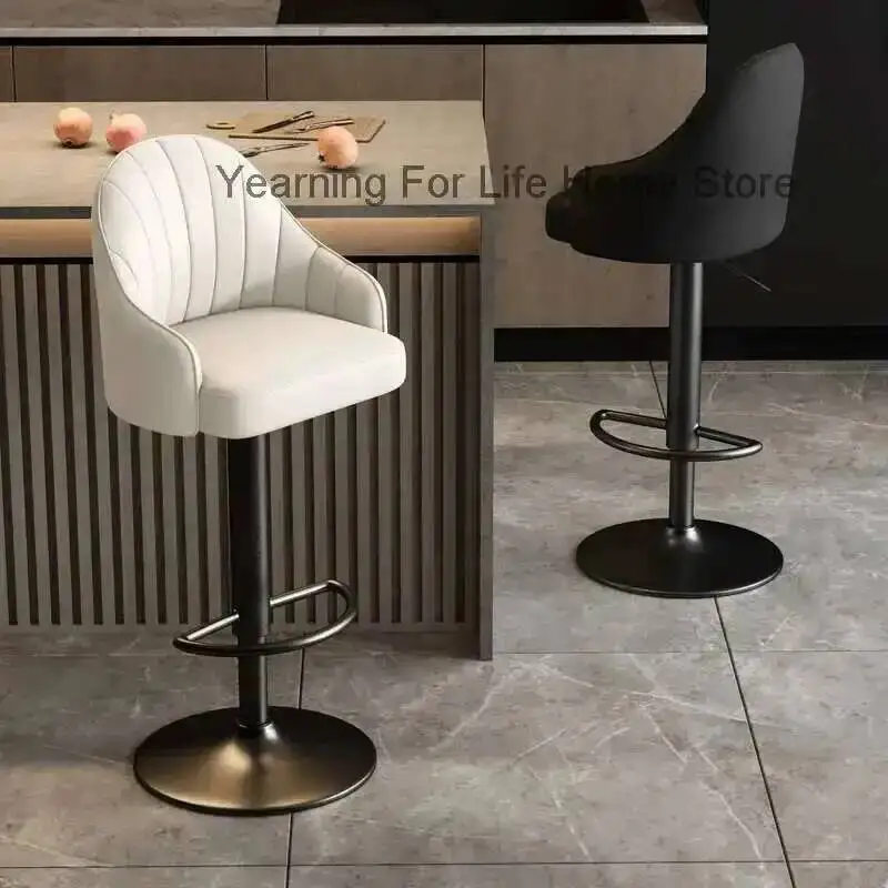 

de modern tabourets stools high kitchen bar counter height chairs Home bar chair Island dining table Wooden chairs counter chair