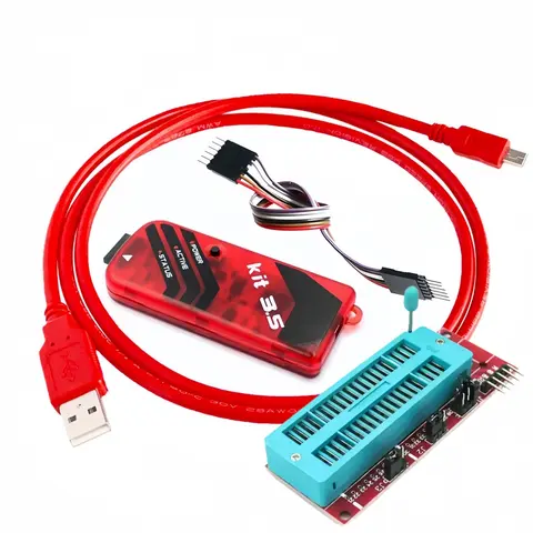 PICKit2 PICKIT3 PICKit3.5 Programmer + PIC ICD2 PICKit 2 PICKIT 3 PICKIT 3.5 Programming Adapter Universal Programmer Seat