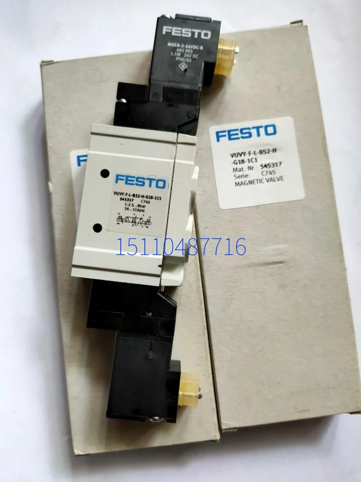 FESTO 545317 VUVY-F-L-B52-H-G18-1C1