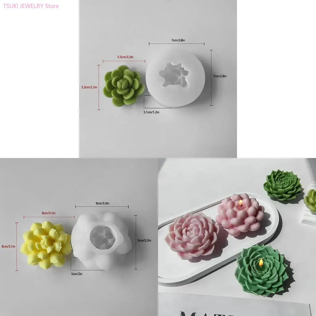 

62KE Silicone Molds DIY Concrete Molds Epoxy Resin Molds