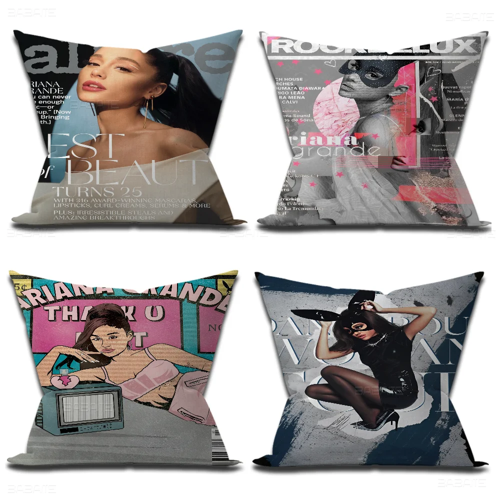 Ariana Grande 'Thank U, Next' Album Maple Design Cushion Cover Happy Autumn Harvest decor Holiday Decorati Pillow Cover